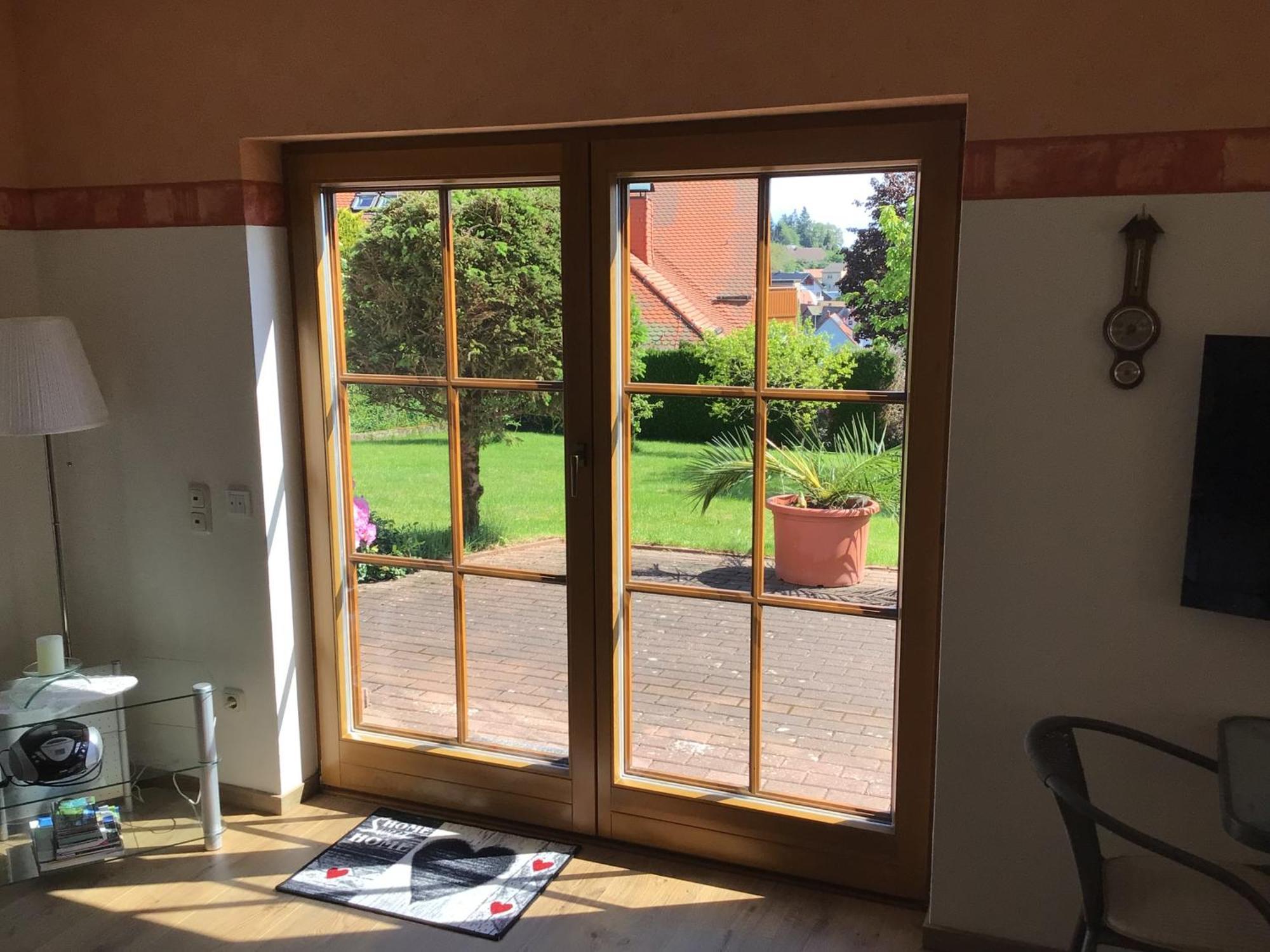 Ruhige Ferienwohnung Schollbrunn Exterior foto
